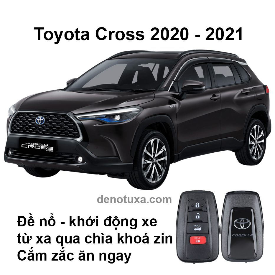 Xe Toyota Corolla Cross 18 HV 2020  Đỏ